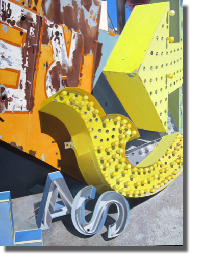 Lost Vegas (2014)
76 x 101 cm
oil on canvas